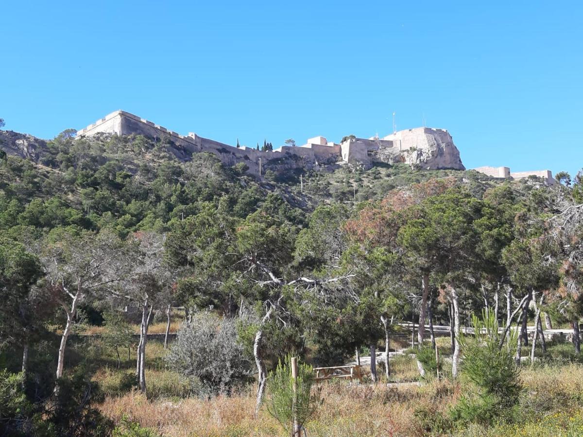 Apartamento Grande - Castillo Santa Barbara Alicante Eksteriør billede